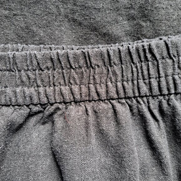 🩵Gap Modern Minimal Coastal Black 2-Piece Linen Set Size XS - Picture 12 of 13